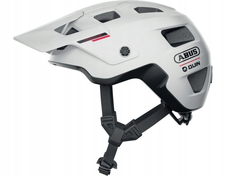 Cyklistická přilba Abus Modrop Quin Polar White L 57-61 cm