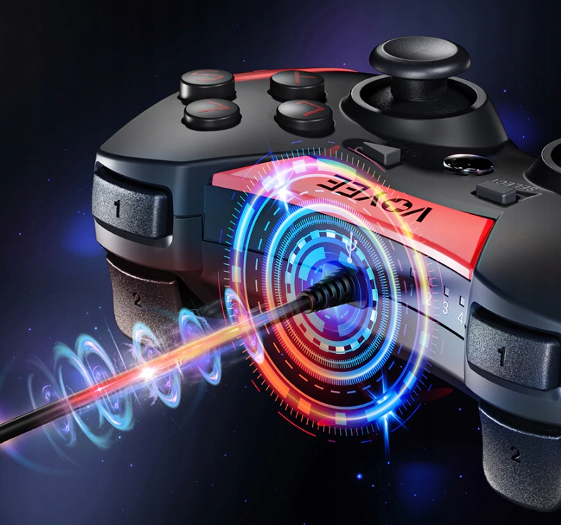 VOYEE Pad przewodowy do konsoli Ps3 /PC ` Kolor czarny