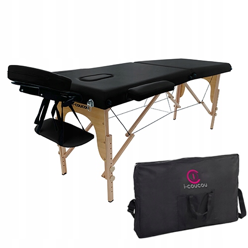 Table de massage Lit en bois 2 segments pliant EAN 5903886106062