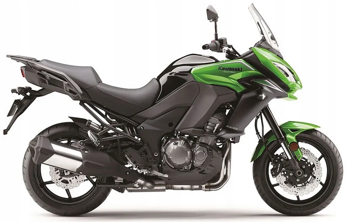 Samolepky Juula Pro Kawasaki Versys 1000 2017 Zelené 17P