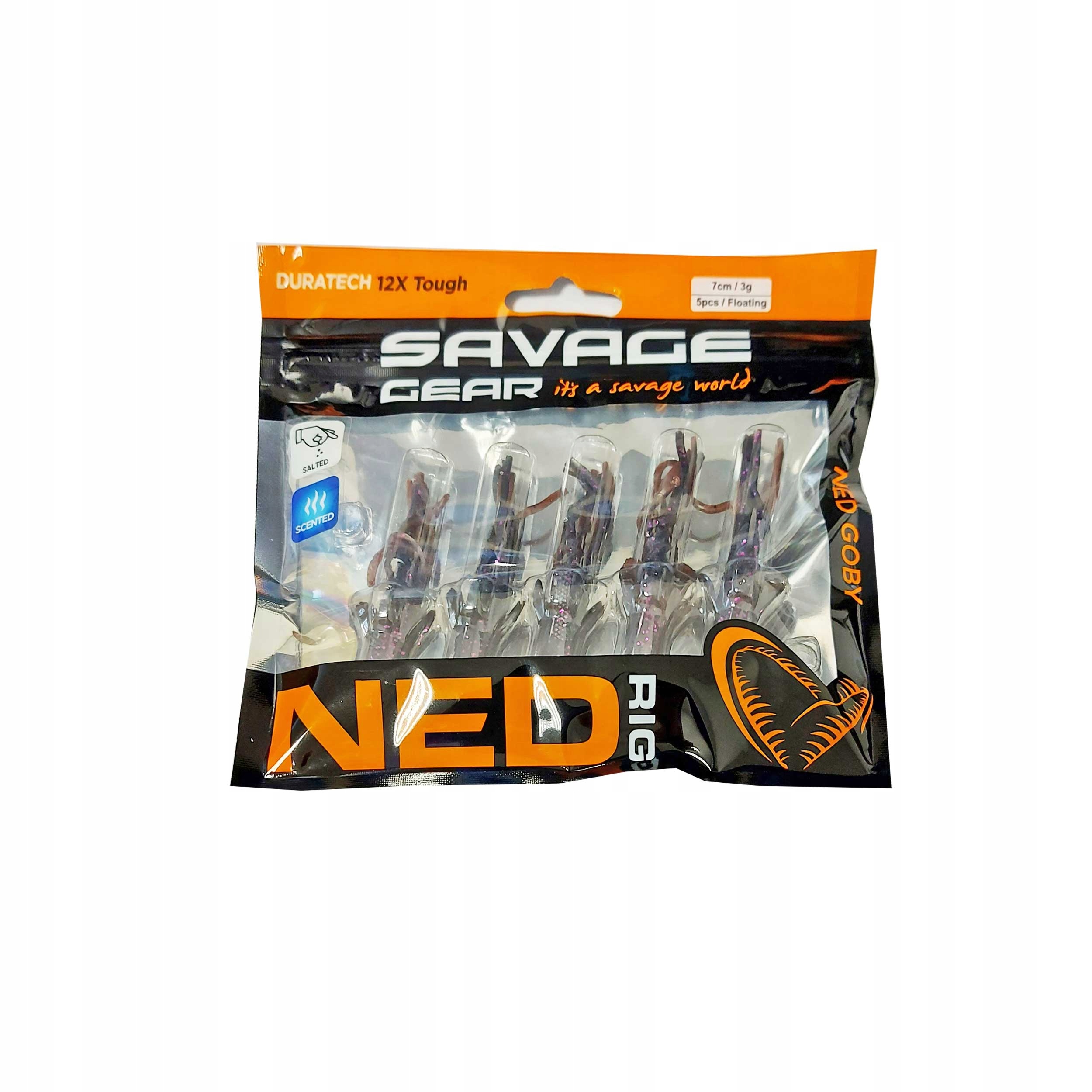 Przynęta Savage Gear Ned Goby F imitacja babki 7cm 3g pb&j 5szt.
