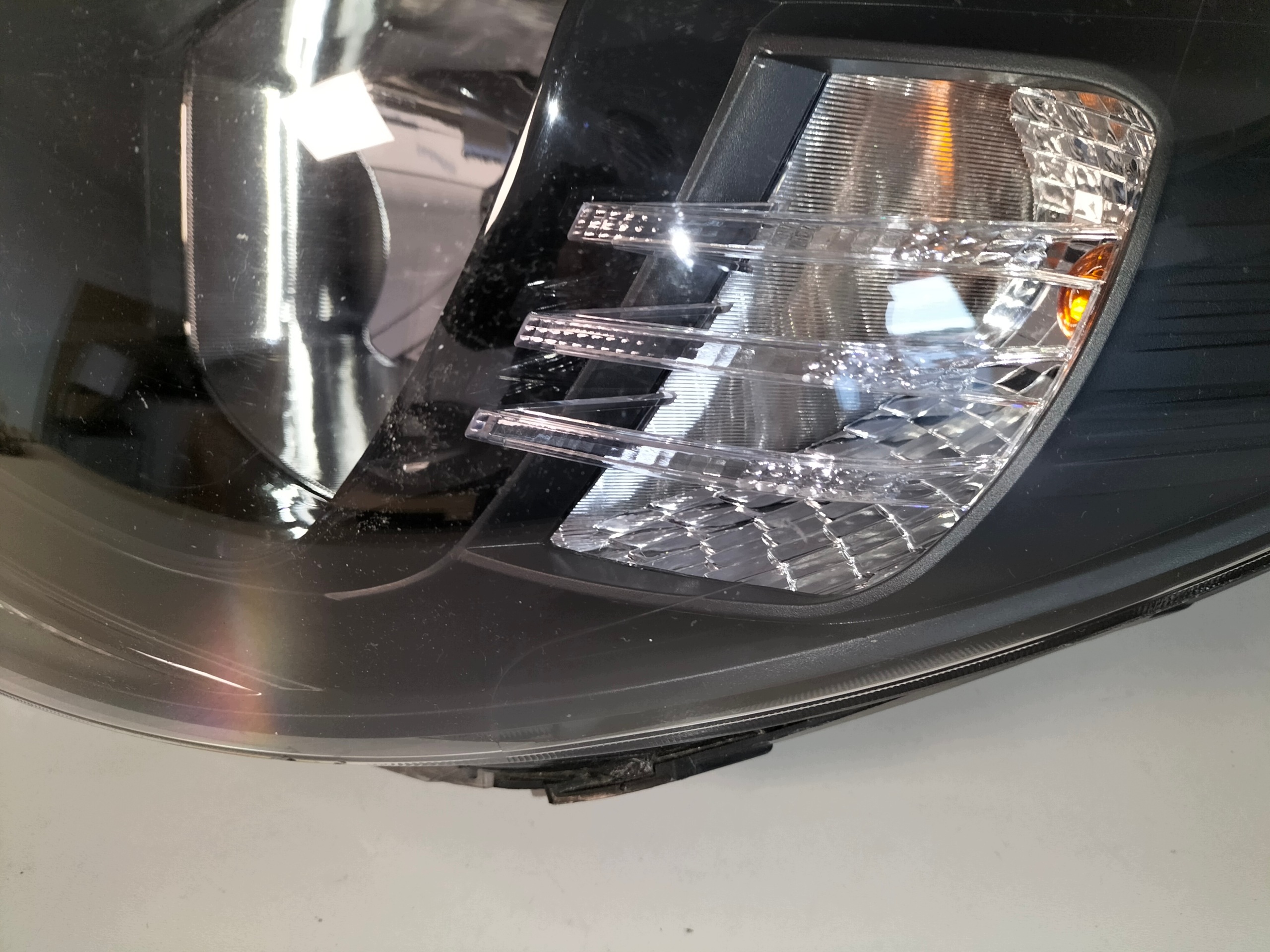 light front reflektor left KIA PICANTO 3 III 17-23 below zaro H4+PY21W+W5W