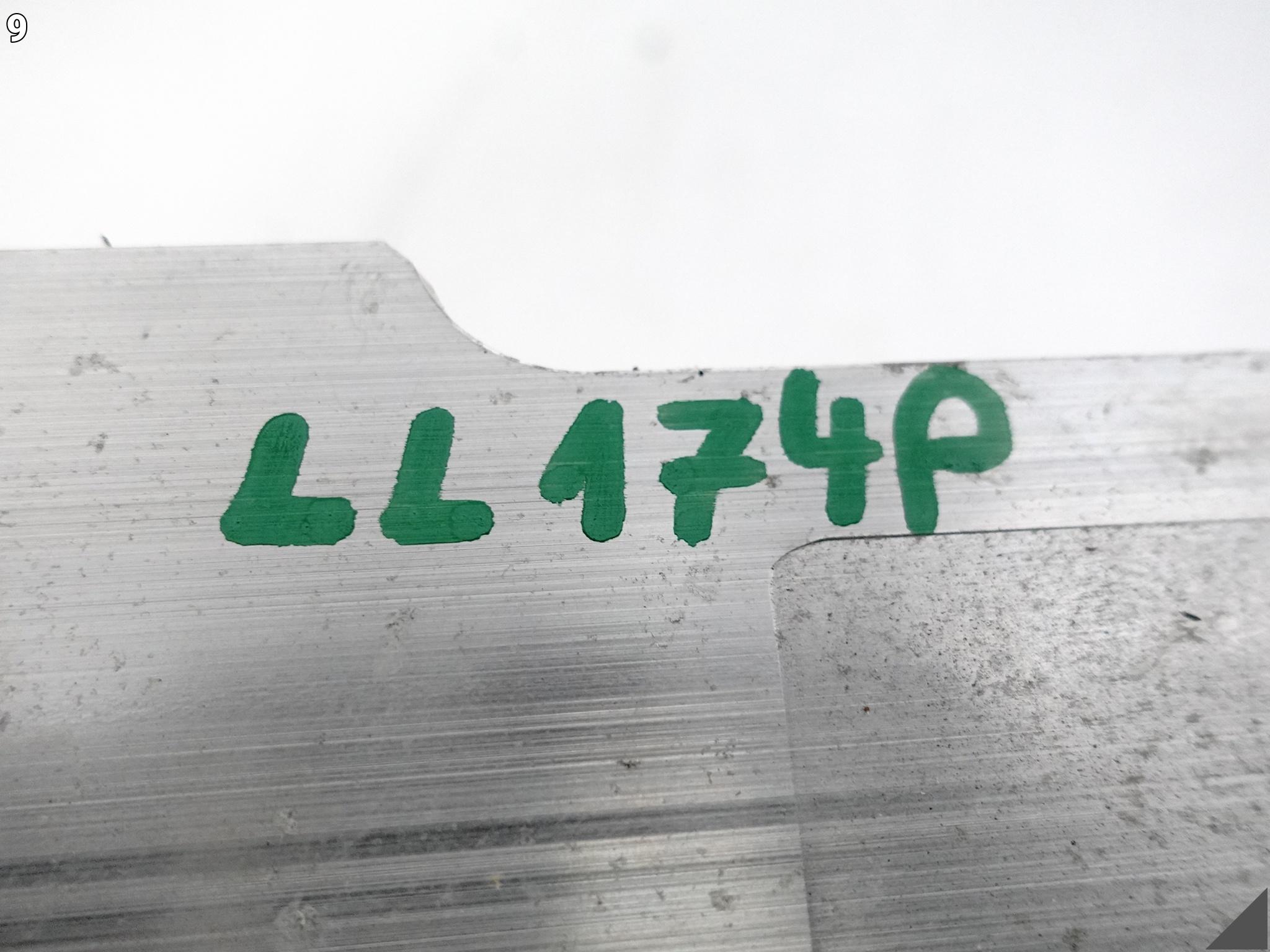 PORSCHE TAYCAN 9J1 19- sider pillar beam tip W bumper front