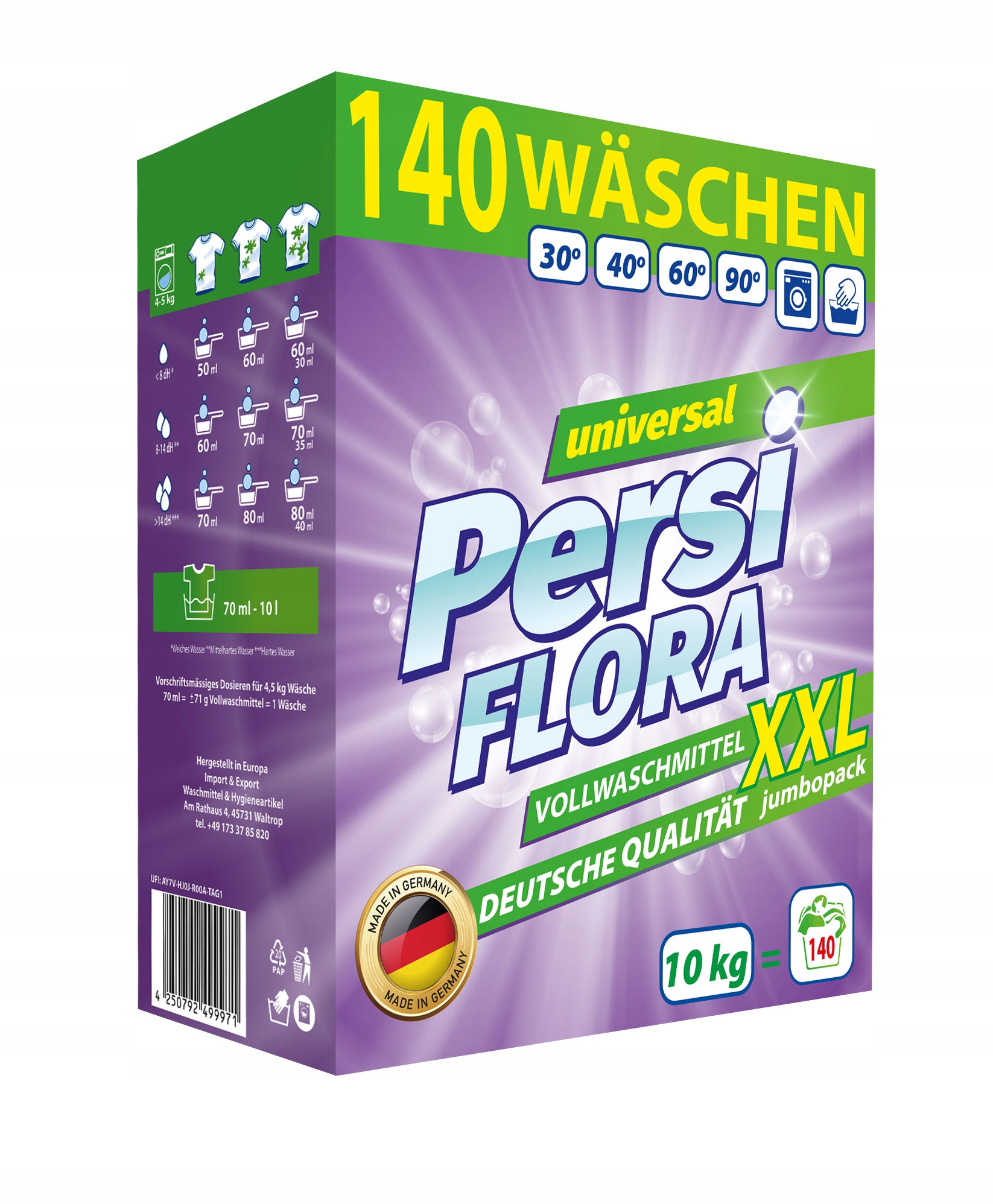 

Proszek Persi Flora 10kg karton Niemcy Uniwersalny