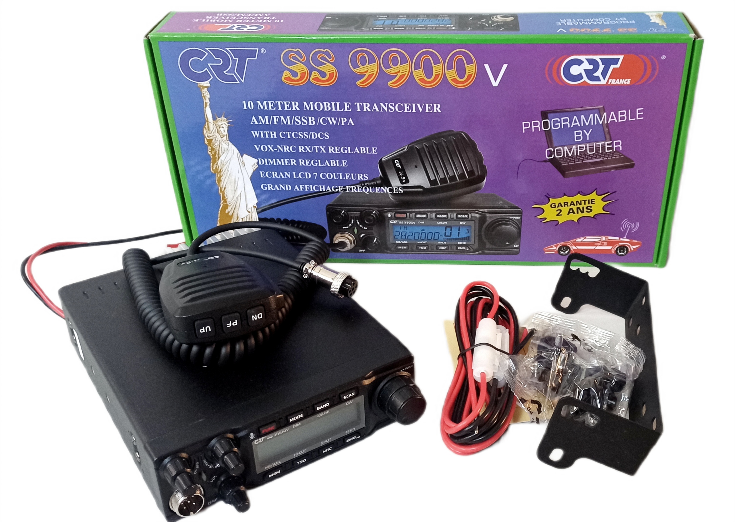 Crt 9900 V Export rozblokowany Am/fm/ssb 80W
