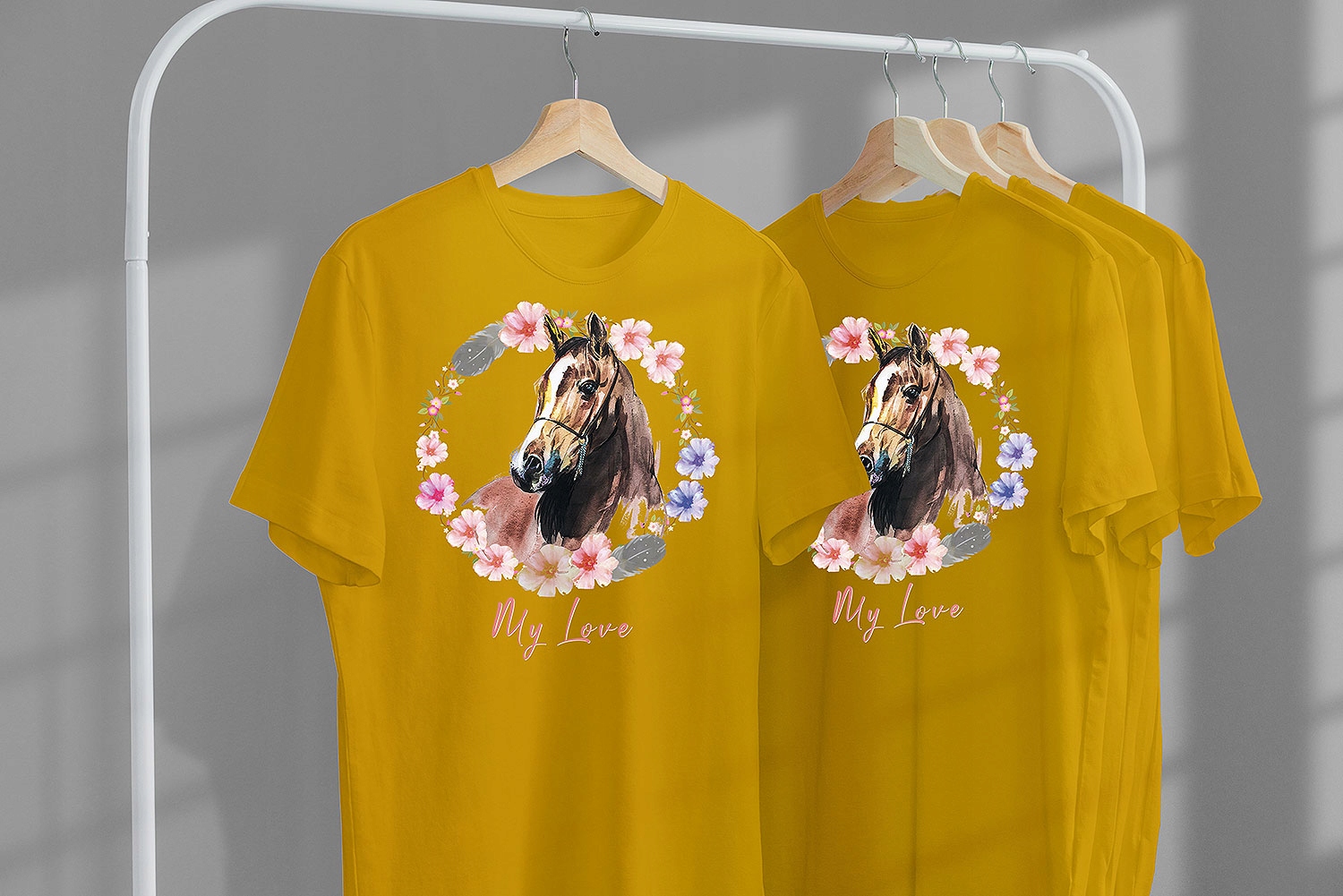 T-SHIRT KOSZULKA DLA DZIECKA KONIE 164 SUPER JAKOŚĆ Rozmiar XL