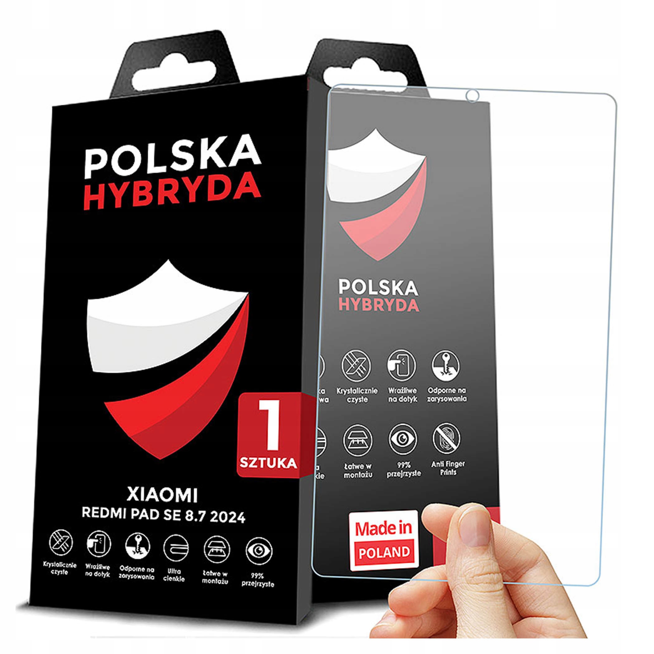 Szkło Ochronne Do Xiaomi Redmi Pad Se 8.7 2024 Nietłukace Jakość