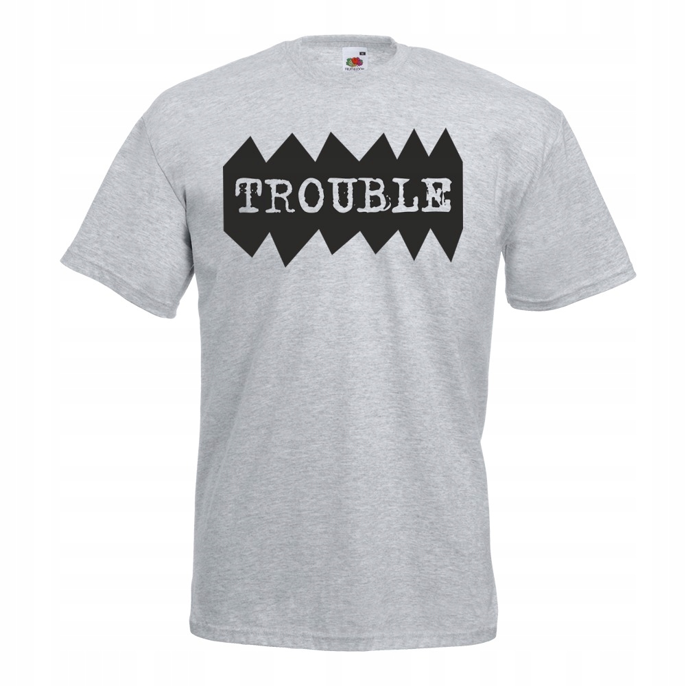 

Koszulka double trouble dla par 2 L szara