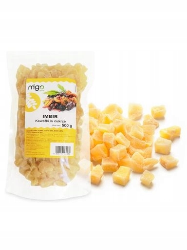 3x MIGOgroup, Zázvor – kousky cukru (500 g) – MIGOgroup