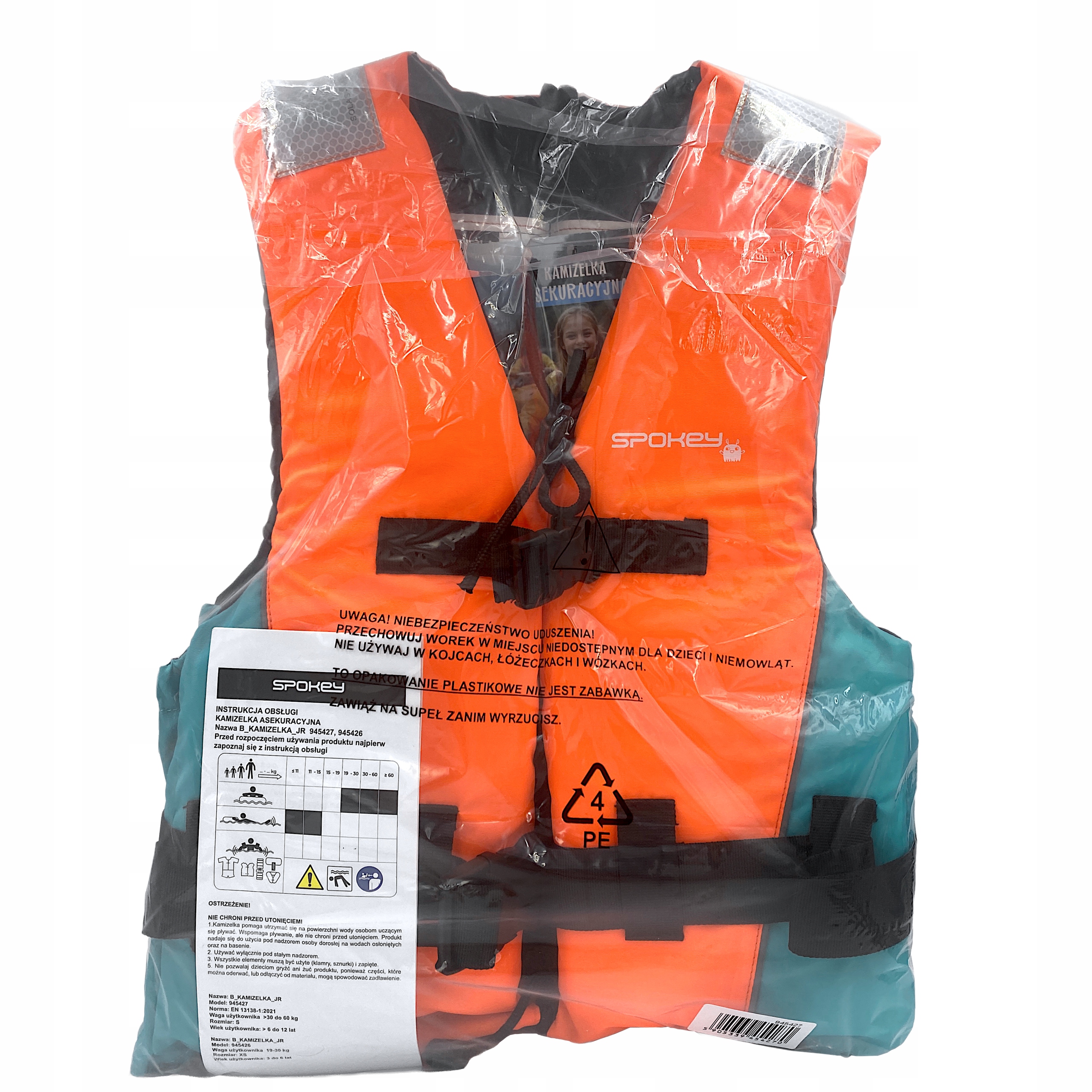 Spokey Kamizelka ratunkowa roz.S 30-60 kg