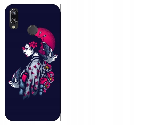 

Etui pokrowiec Huawei P20 Lite Geisha
