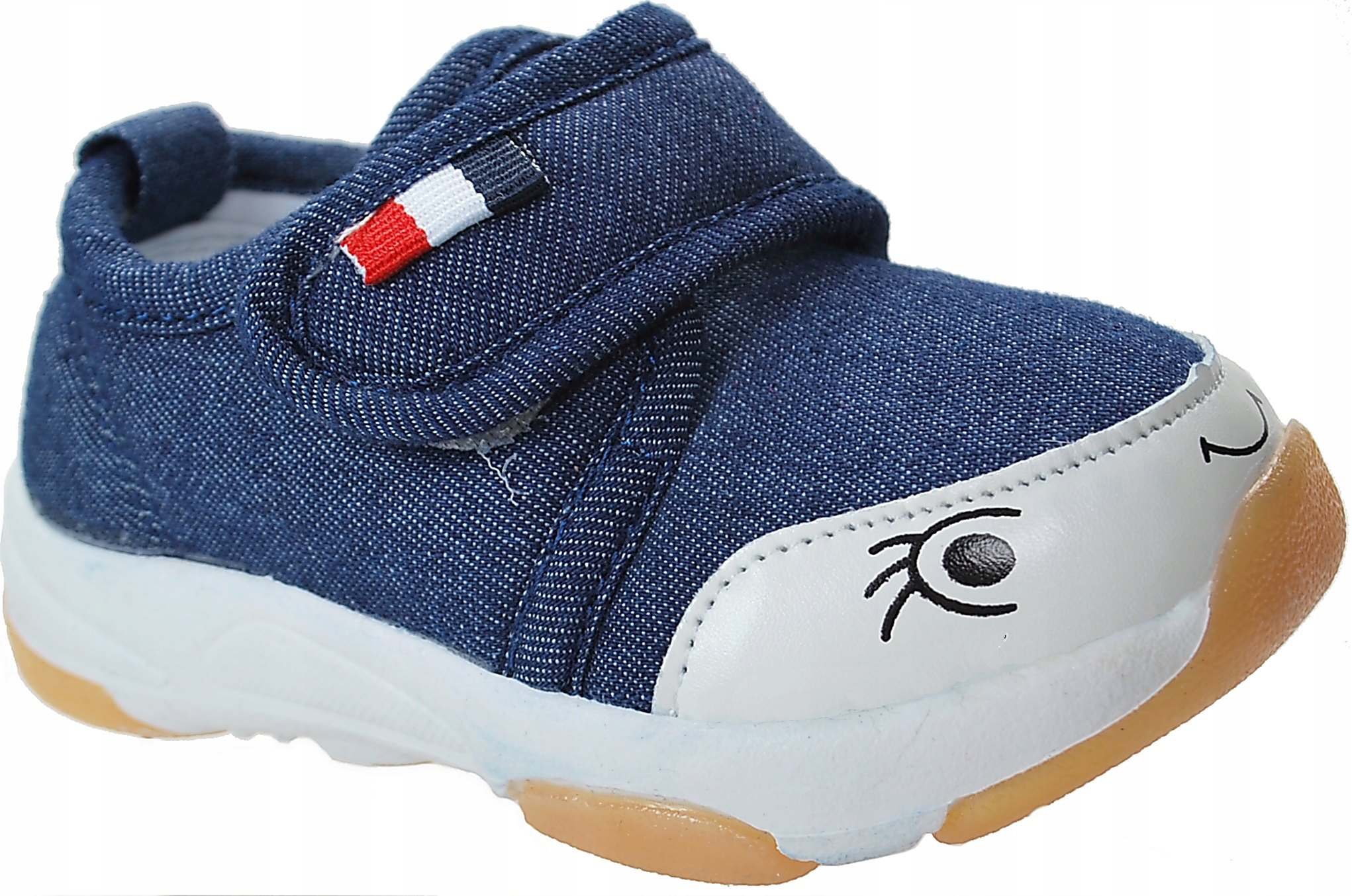 

Granatowe Miękkie Adidasy trampki r 22