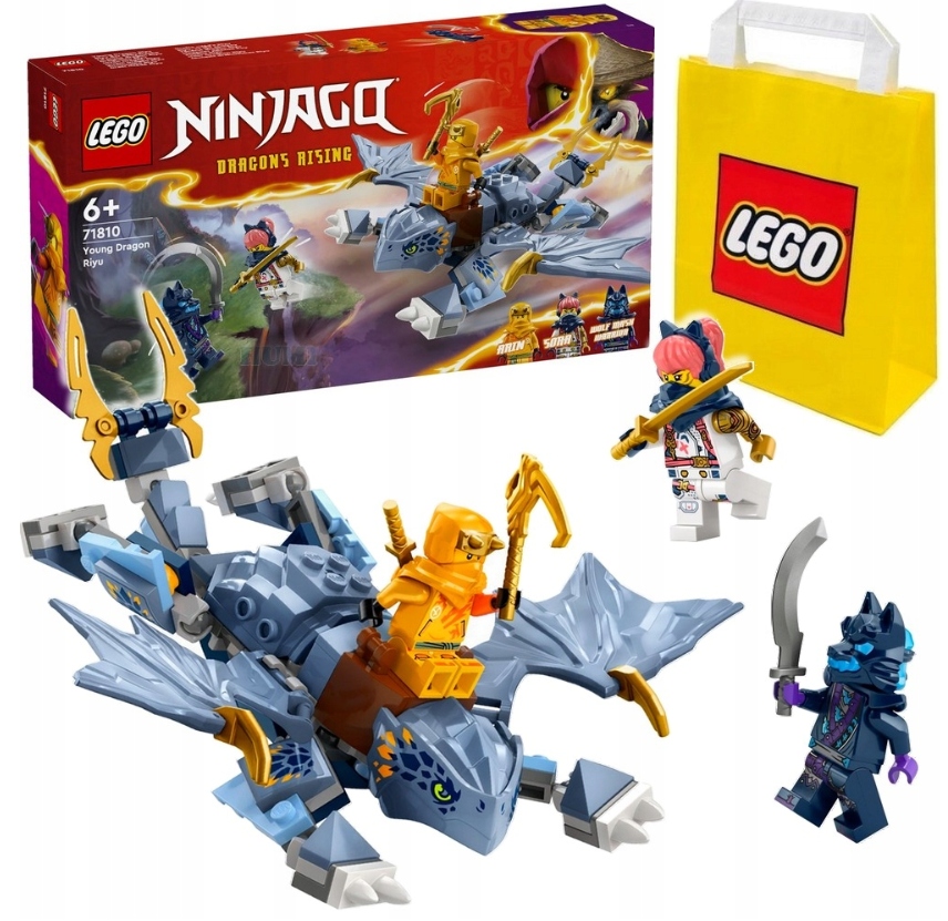 Lego Ninjago Smoczatko Riyu Mini Smok Z Ruchomymi Skrzydlami Dla Dzieci