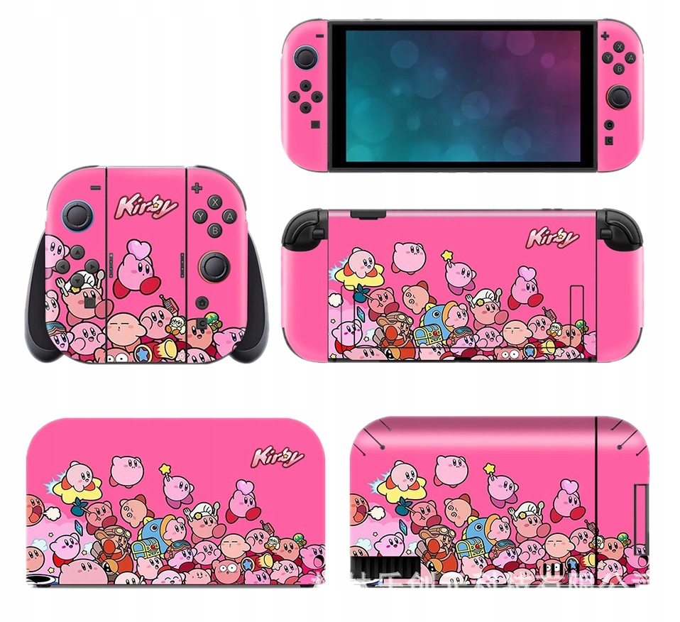 NAKLEJKA NAKLEJKI WINYOLWE KIRBY KOMPLET SKIN JOY-CON DO NINTENDO SWITCH 2