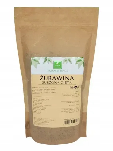 2x Green Essence Sušené brusinky 1 kg – brusinky sušené půlené
