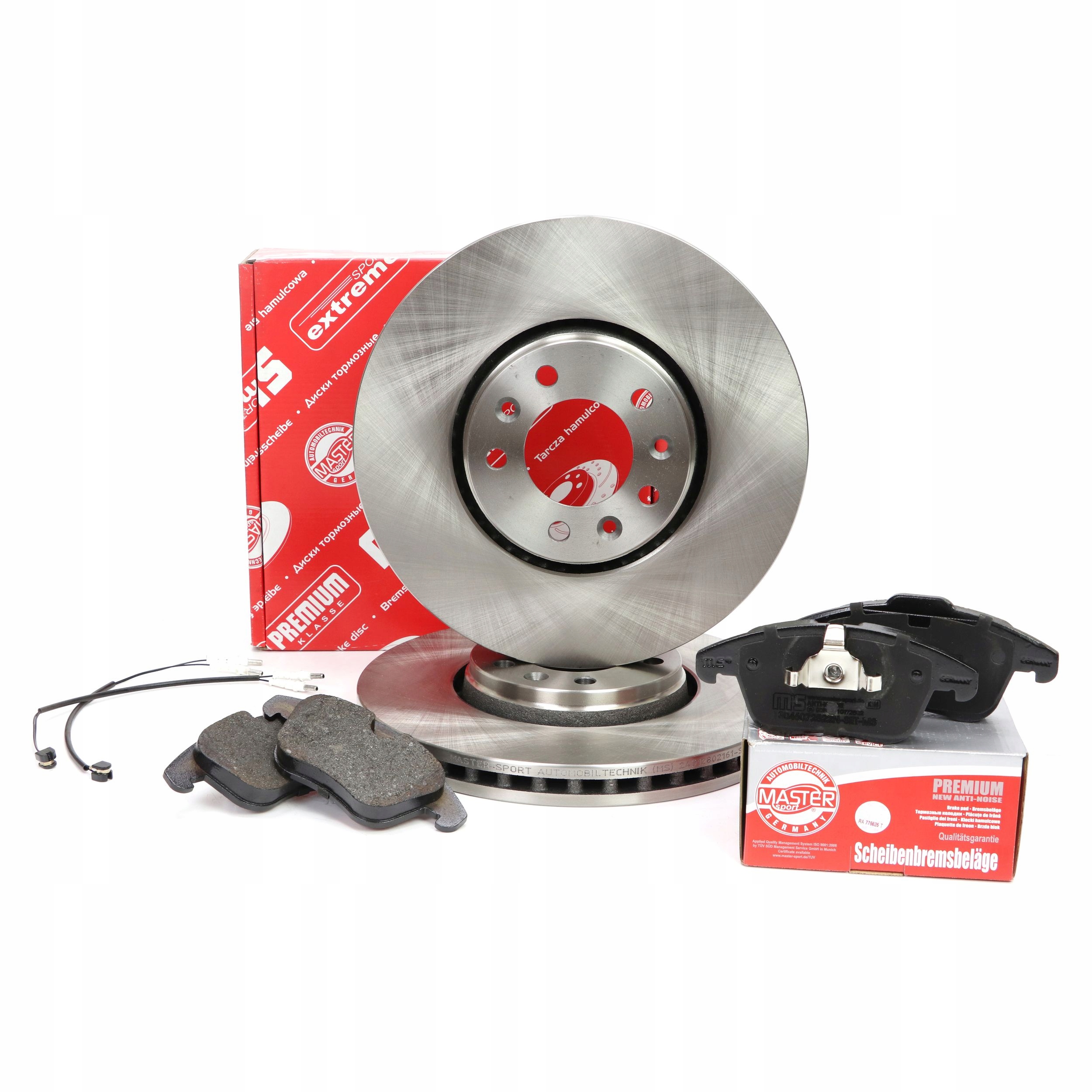 Диски колодки передние CITROEN C5 III; PEUGEOT 407