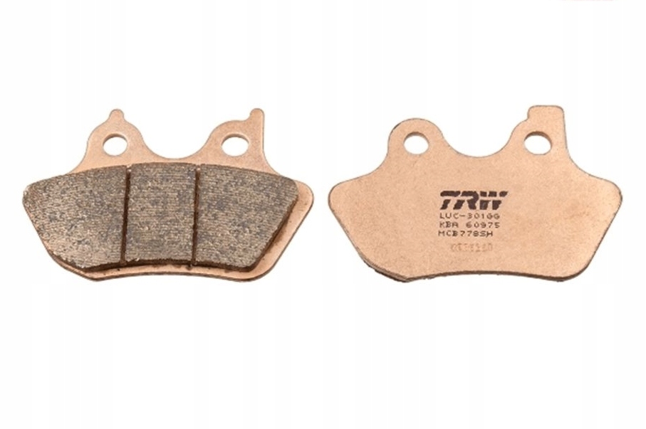 KLOCKI HAMULCOWE HARLEY TYL TRW MCB778SH