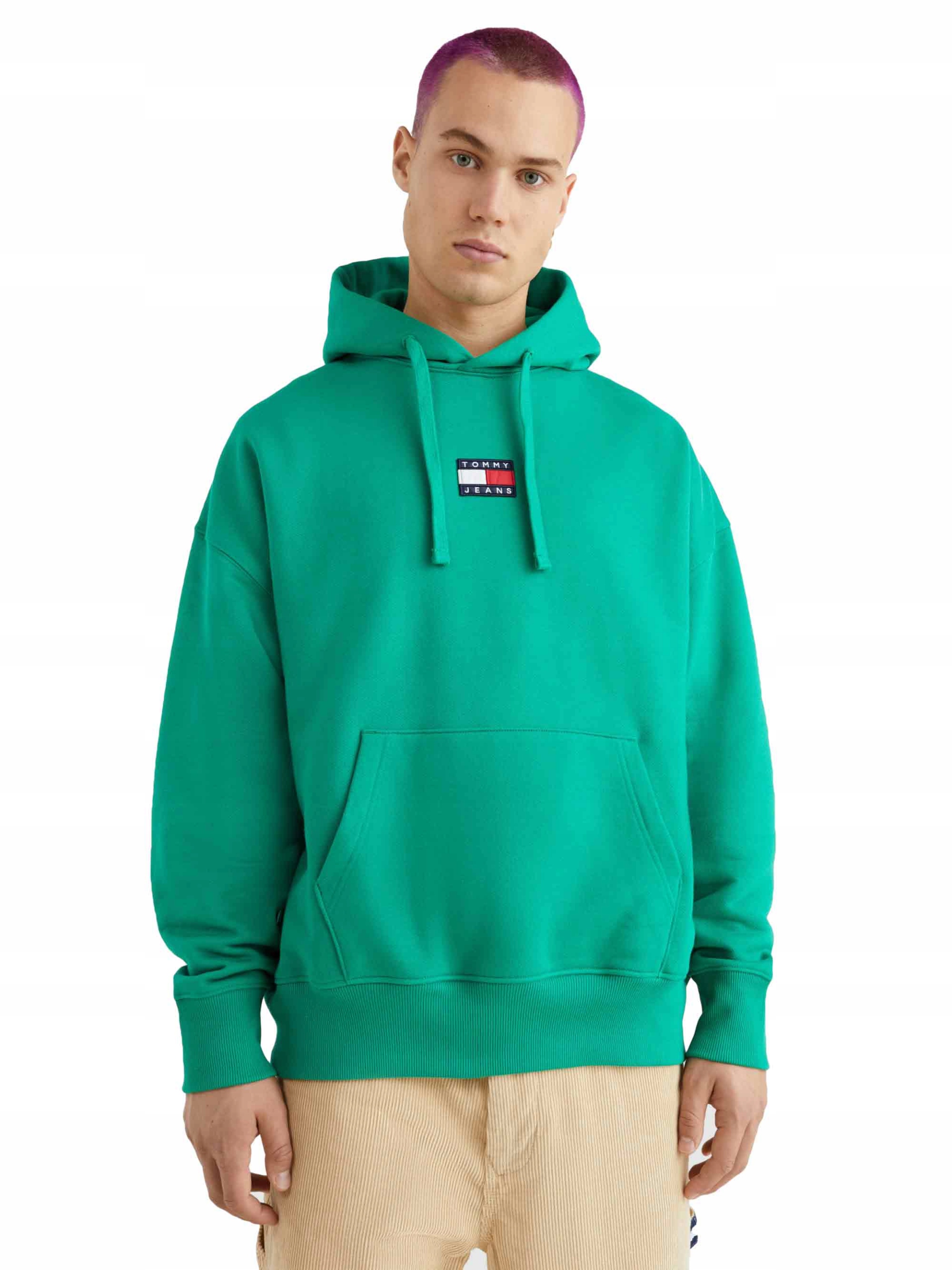 

Tommy Hilfiger Bluza Męska Tjm Badge Zielona r. XL