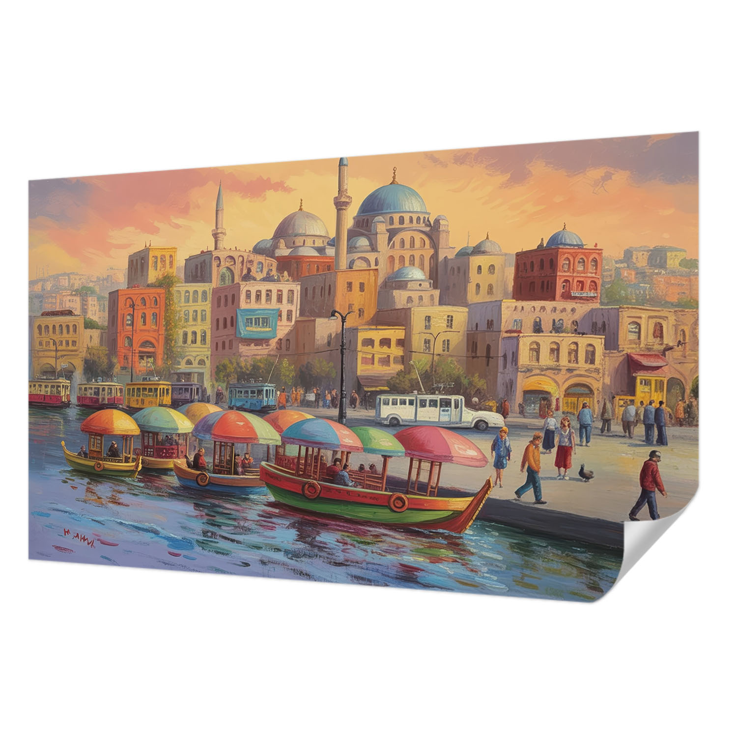 Fototapeta Samolepicí Expresní obnova městského pobřeží 416 x 254 cm