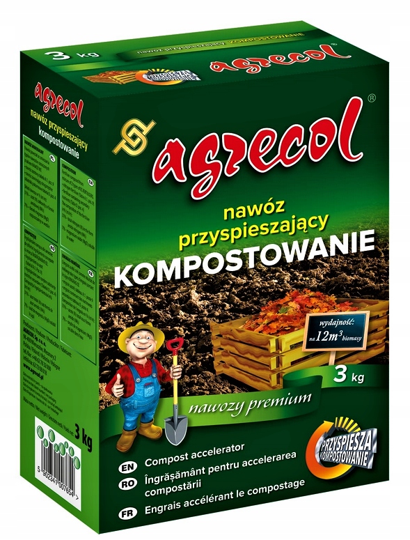 

Agrecol Nawóz Kompostujący Komposter 3KG kompost