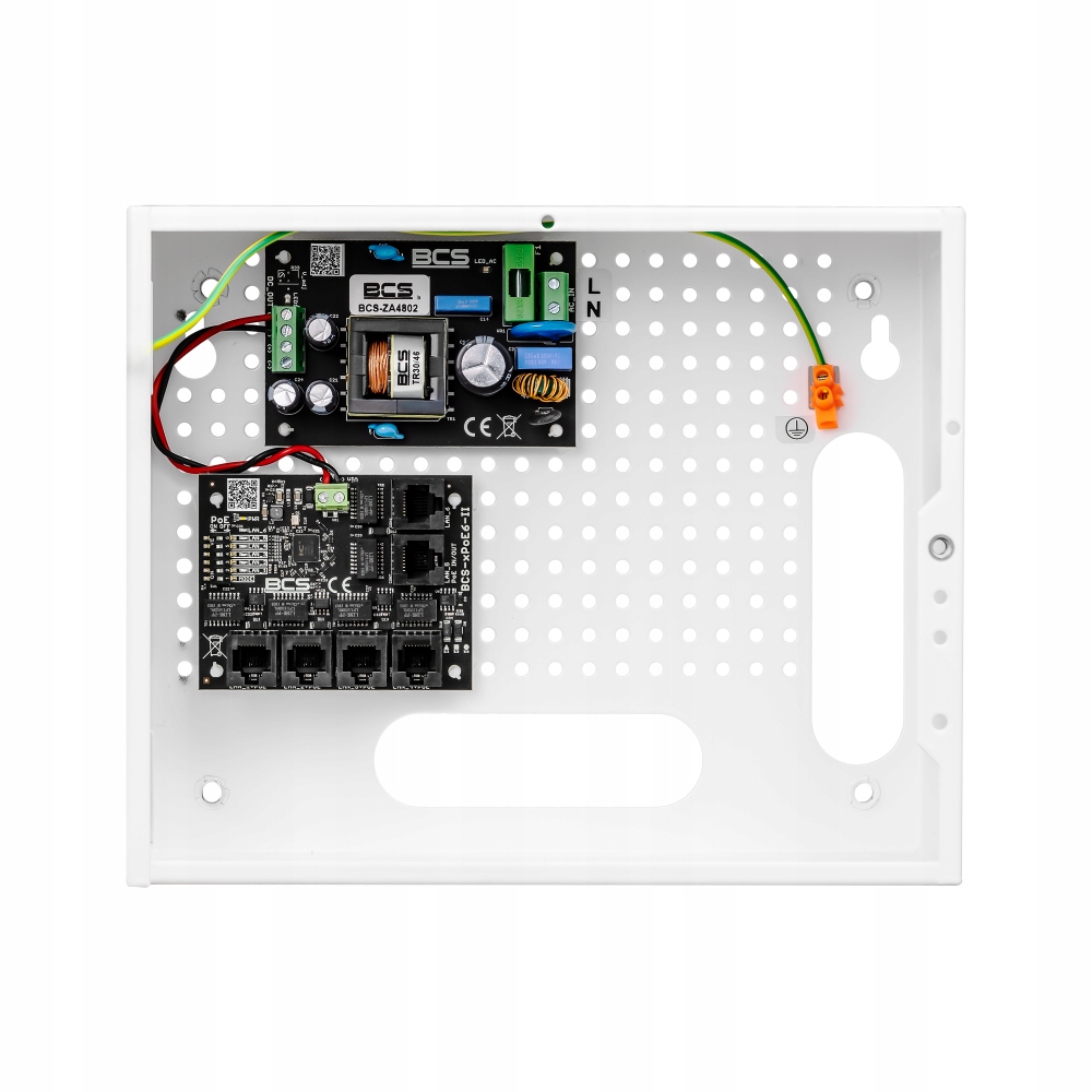 Systém napájení PoE pro 4 kamery BCS-IP4/E-S