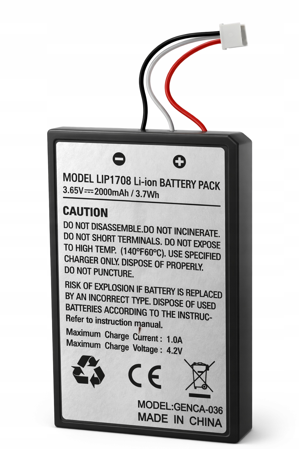 Nowa Bateria LIP1708 do Kontrolera Sony PlayStation 5 DualSense Wireless