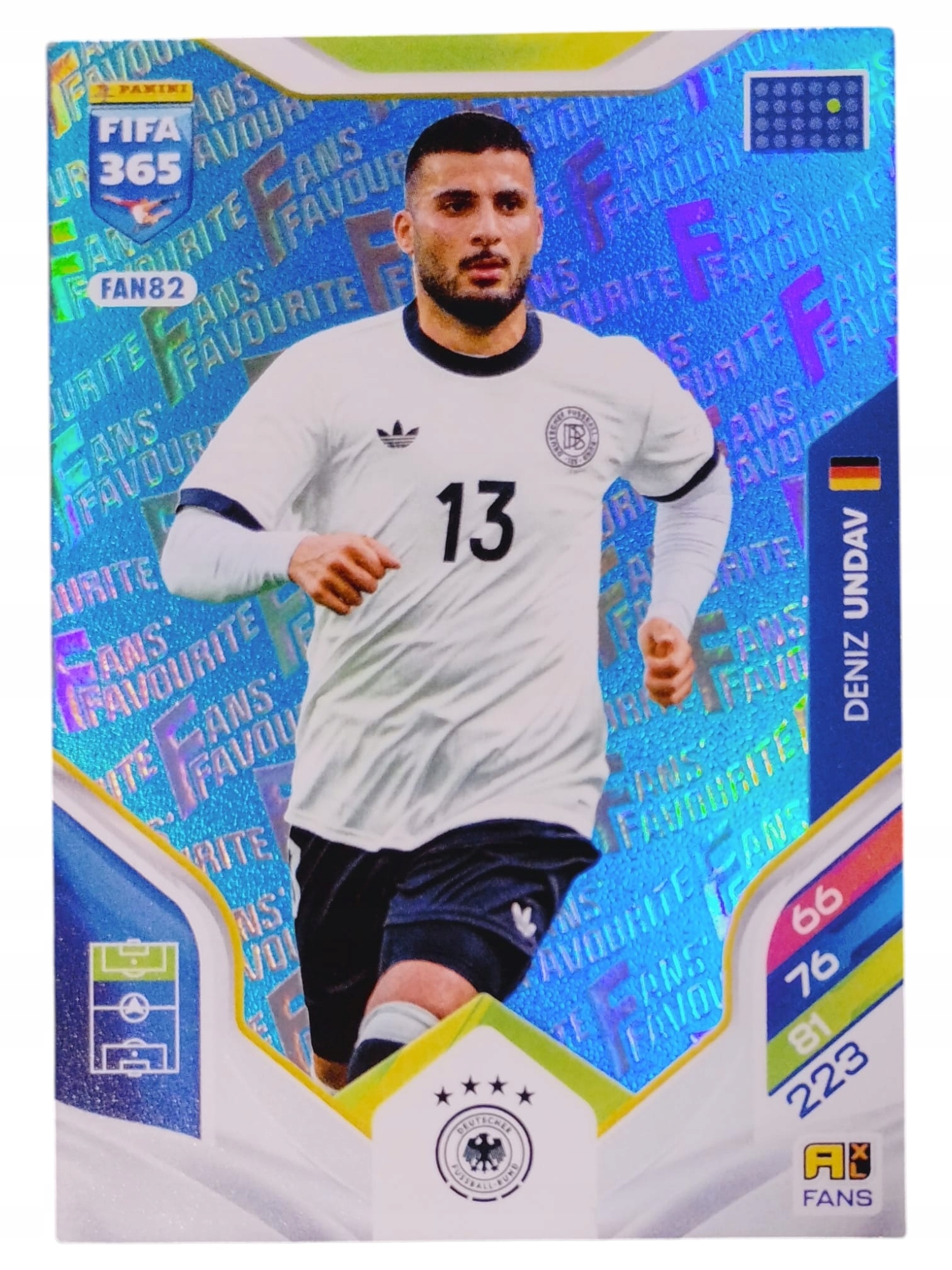 Panini Fifa 365 2026 Fans Favourite Blue Deniz Undav Niemcy FAN82