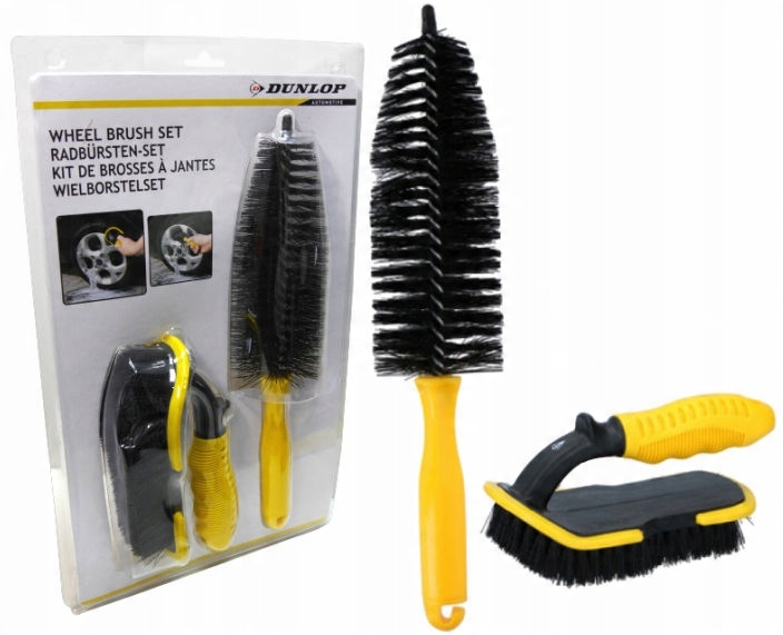 

Dunlop Zestaw Szczotek Szczotka Do Mycia Felg