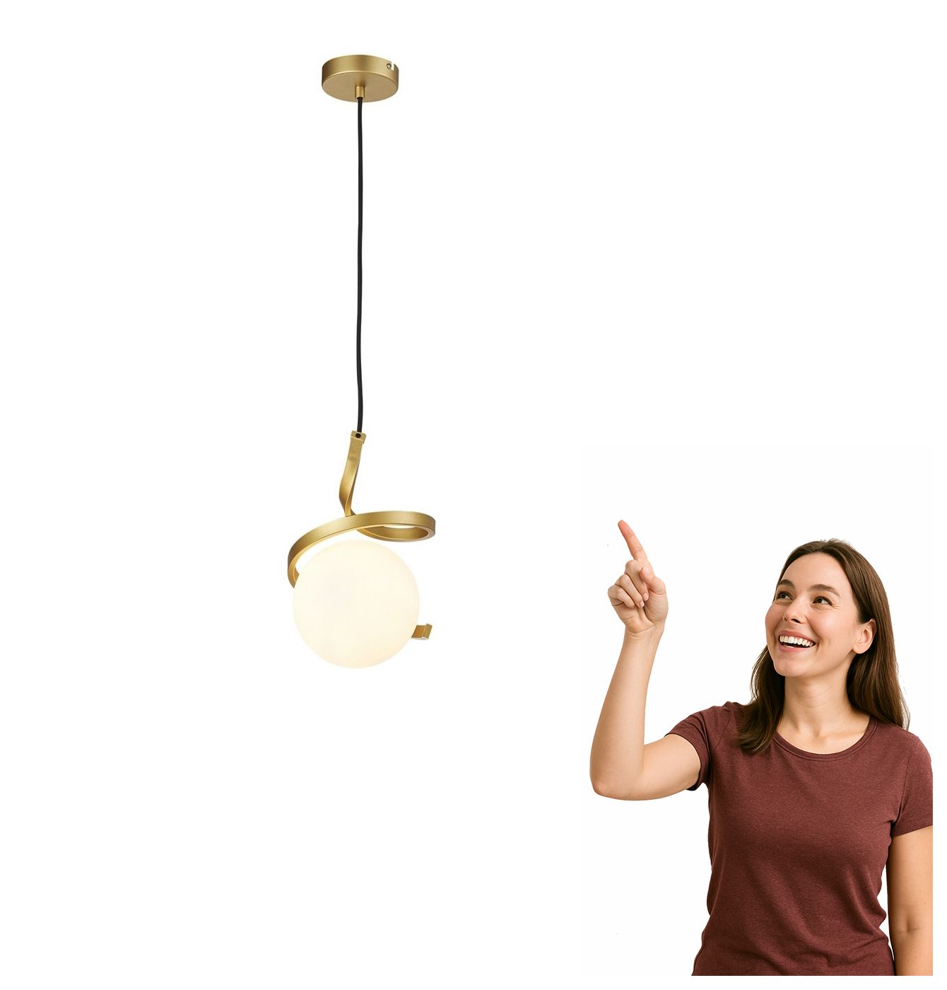 Závesná lampa Sarabi 72126 Rabalux