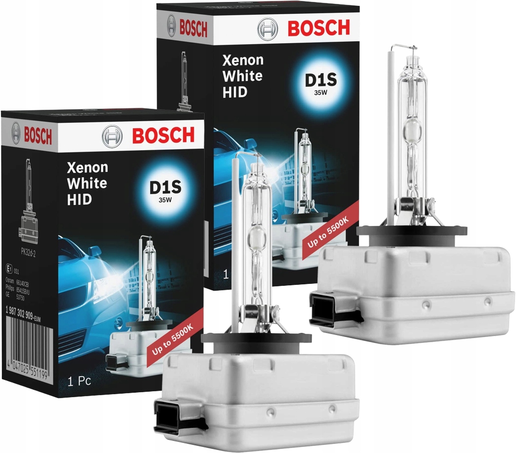 

Żarówka Bosch 1 987 302 909 Xenon White białe x2