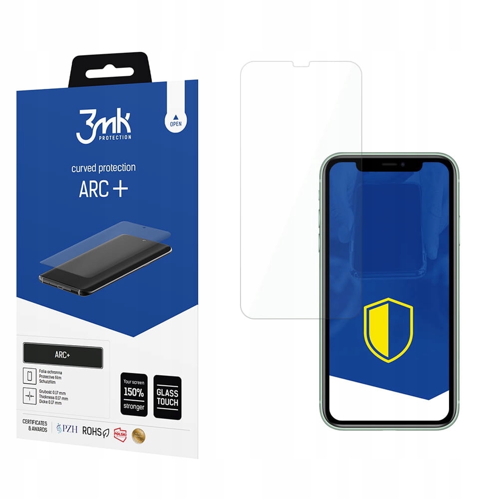 

Folia ochronna na ekran do iPhone Xr / 11 3mk Arc+
