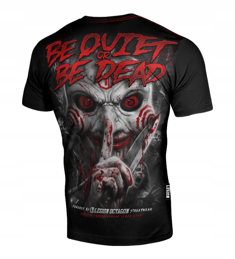 Octagon Tričko Tričko Legion Be Quiet Or Be Dead 2026 S