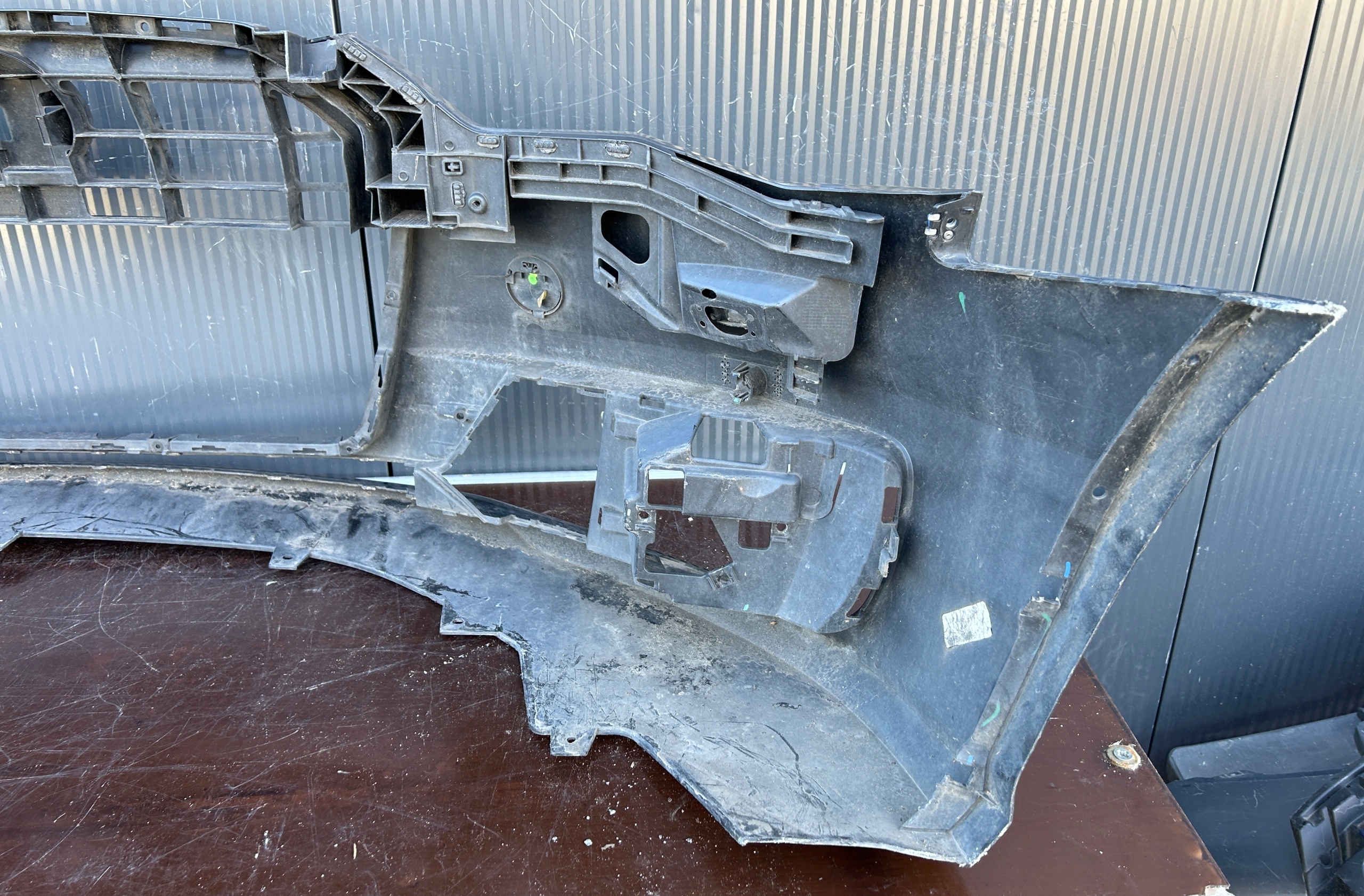 bumper front front AUDI A6 C7 LIFT 14- PDC washers