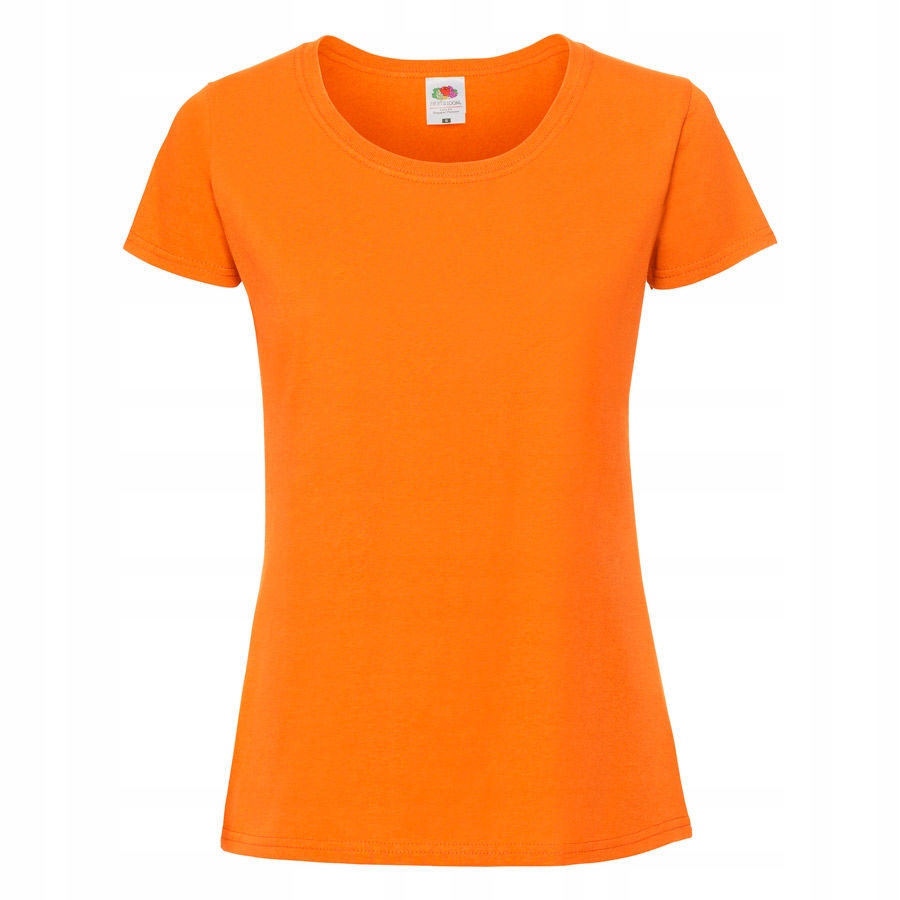 

Koszulka damska T-shirt Ringspun pomarańczowy Xs