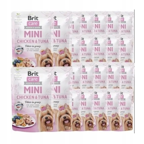 Levně Brit Care Mini Krmivo pro psy Kuře 24 balení York Shih Tzu Maltézský