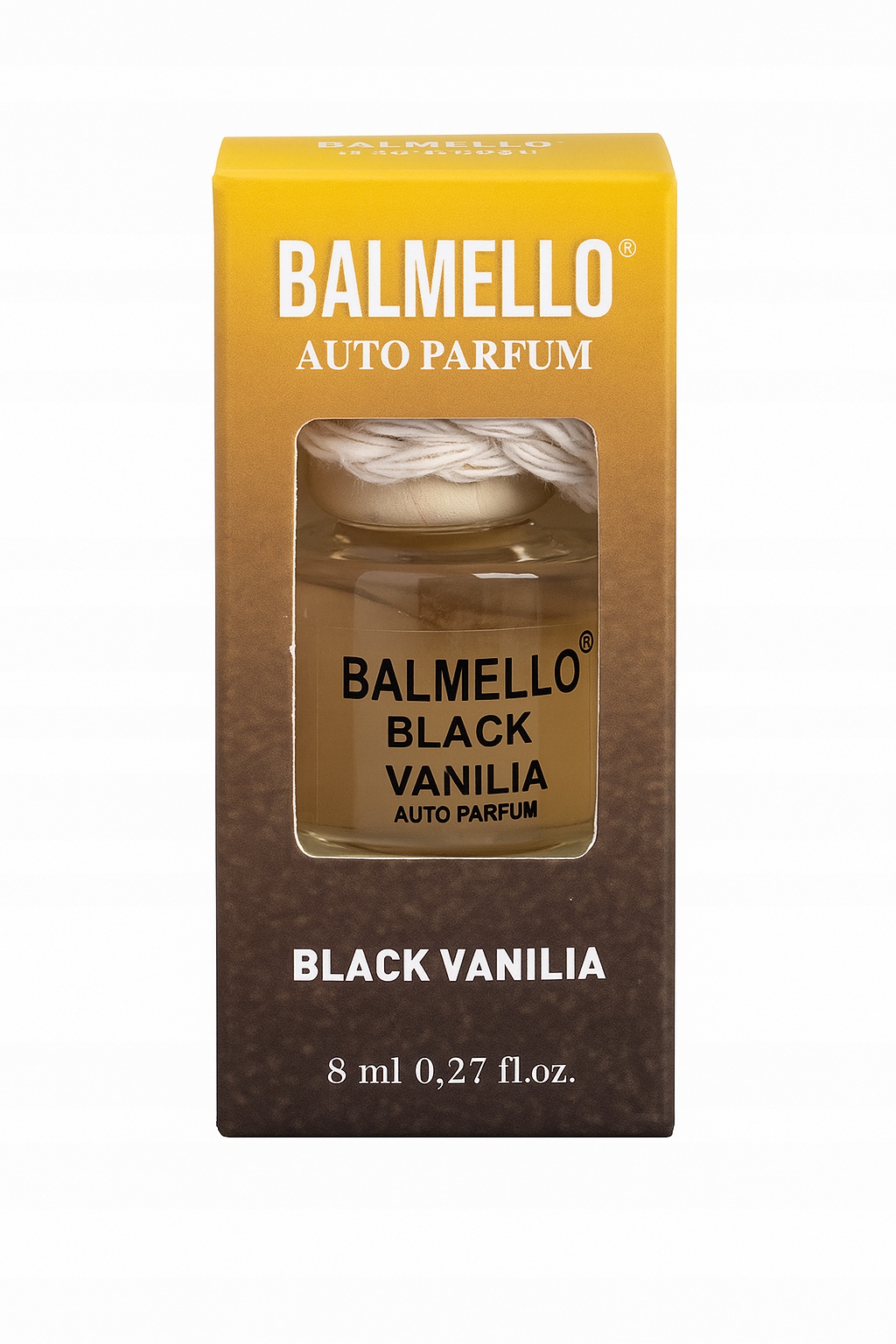 Zapach do auta Black Vanilla 8 ML Balmello