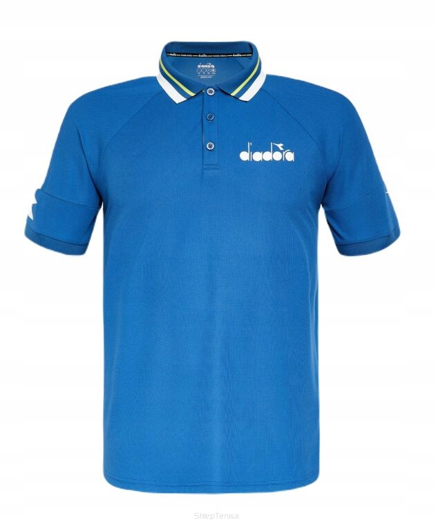 Koszulka tenisowa Diadora Polo Icon niebieska r.XL