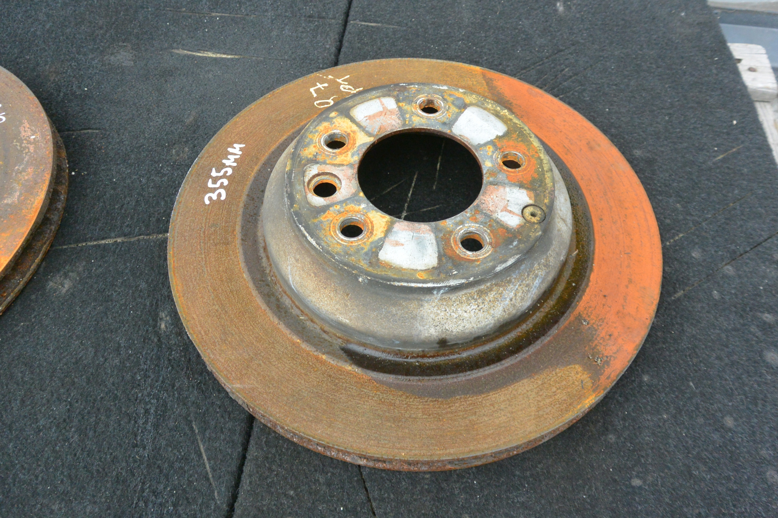 discs brake rear part KPL 355mm AUDI Q7 VW TOUAREG