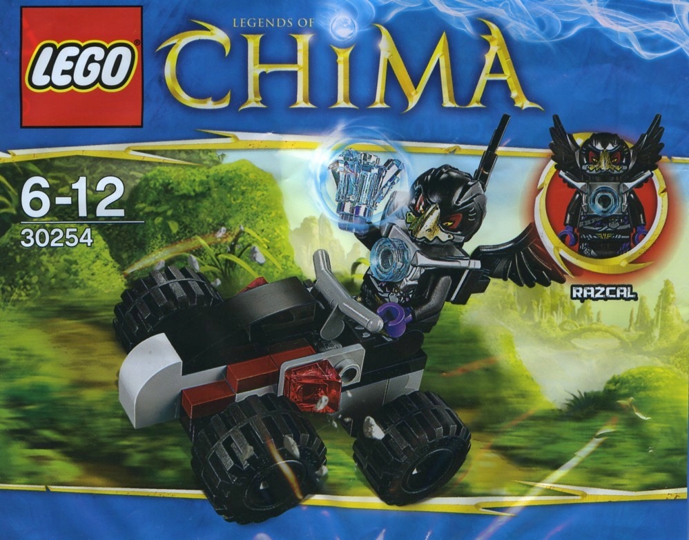Lego Chima 30254 Razcal's Double Crosser saszetka z klockami