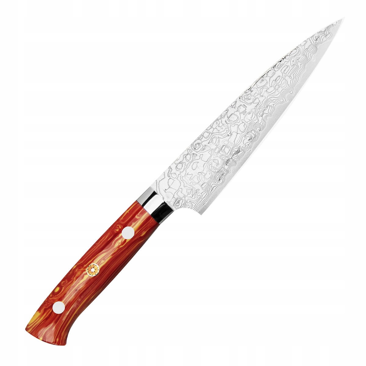 Takeshi Saji Red Turquoise R2 Japonský ostrý univerzálny nôž 15 cm Limited