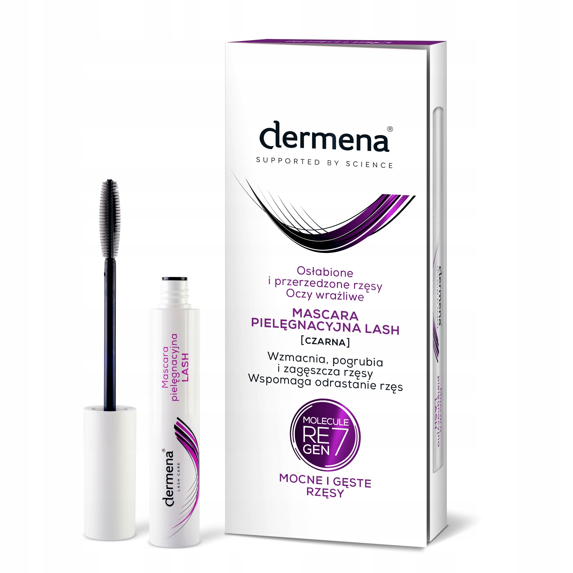 DERMENA LASH Mascara wzmacniająca rzęsy 10 ml