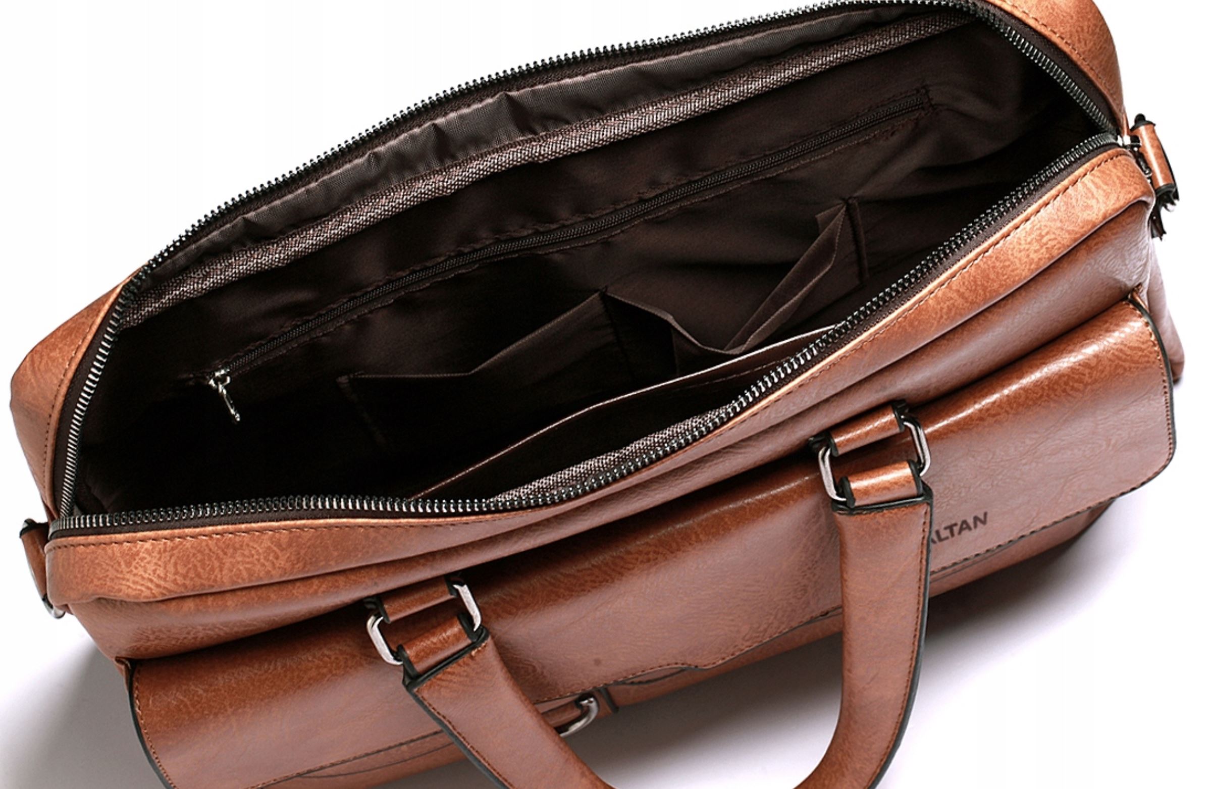 BALTAN Torba na laptopa Eco Classic do 15,6" brązowa — 14