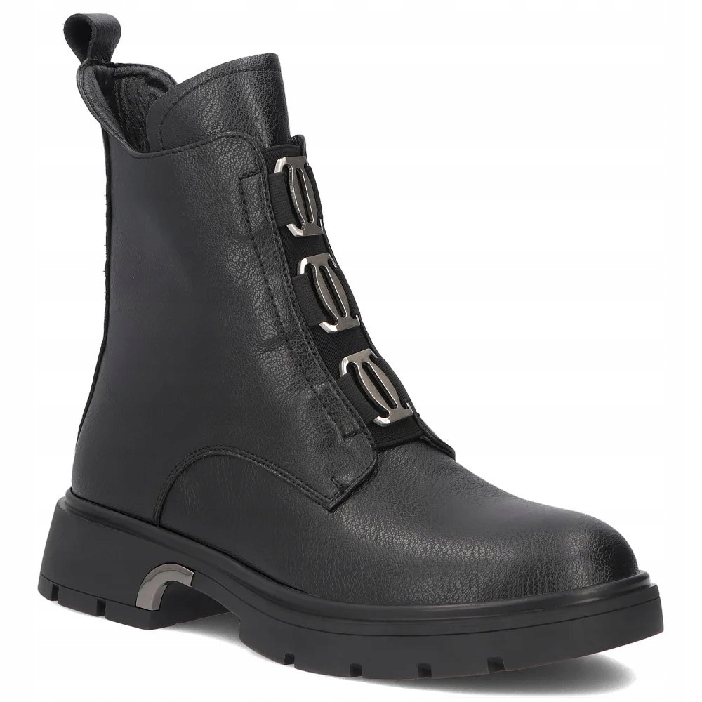 Filippo DBT8015 Černá Kůže Kotníkové Boty vel. 37