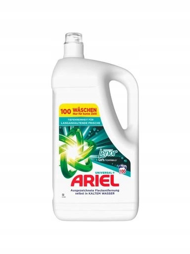 Gel na praní Ariel Universal+ Touch Of Lenor Unstoppables 100 praní 5 l