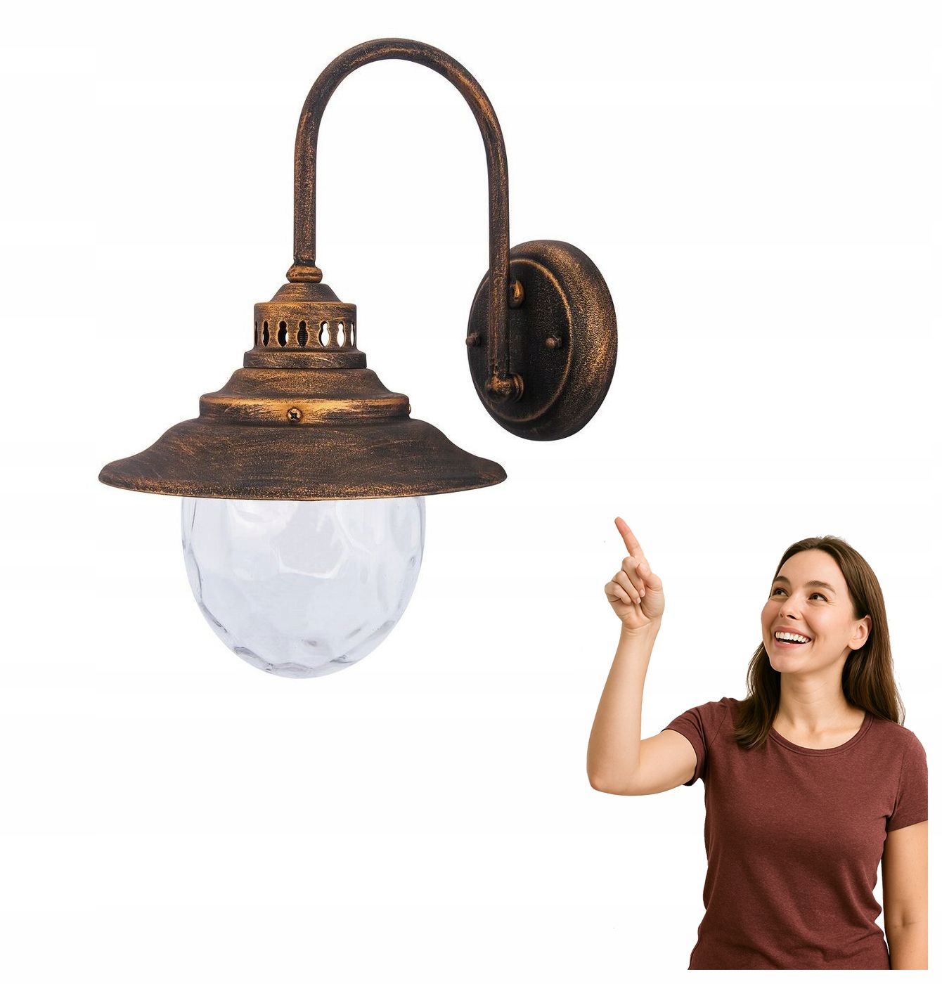 Venkovní nástěnné svítidlo Barcelona 8677 Rabalux