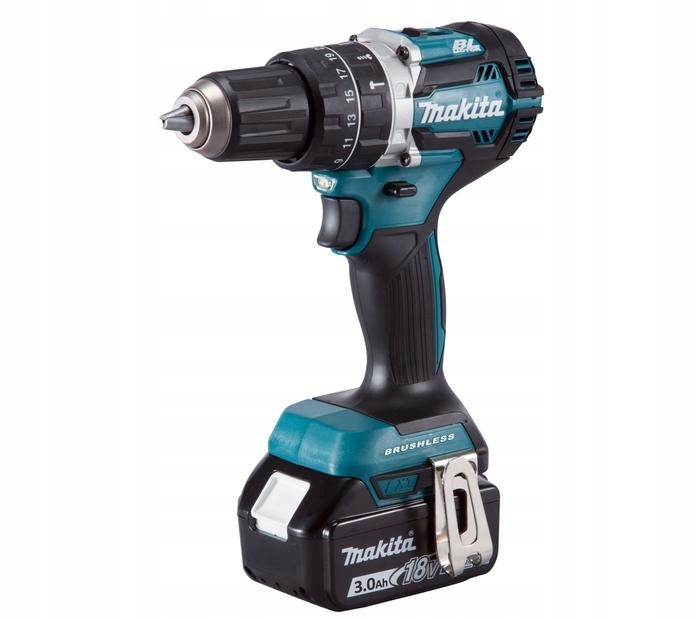 Makita Wiertarko-wkrętarka Udarowa 18V 54/30Nm 2x3,0Ah Li-ion Bezszczotkowa
