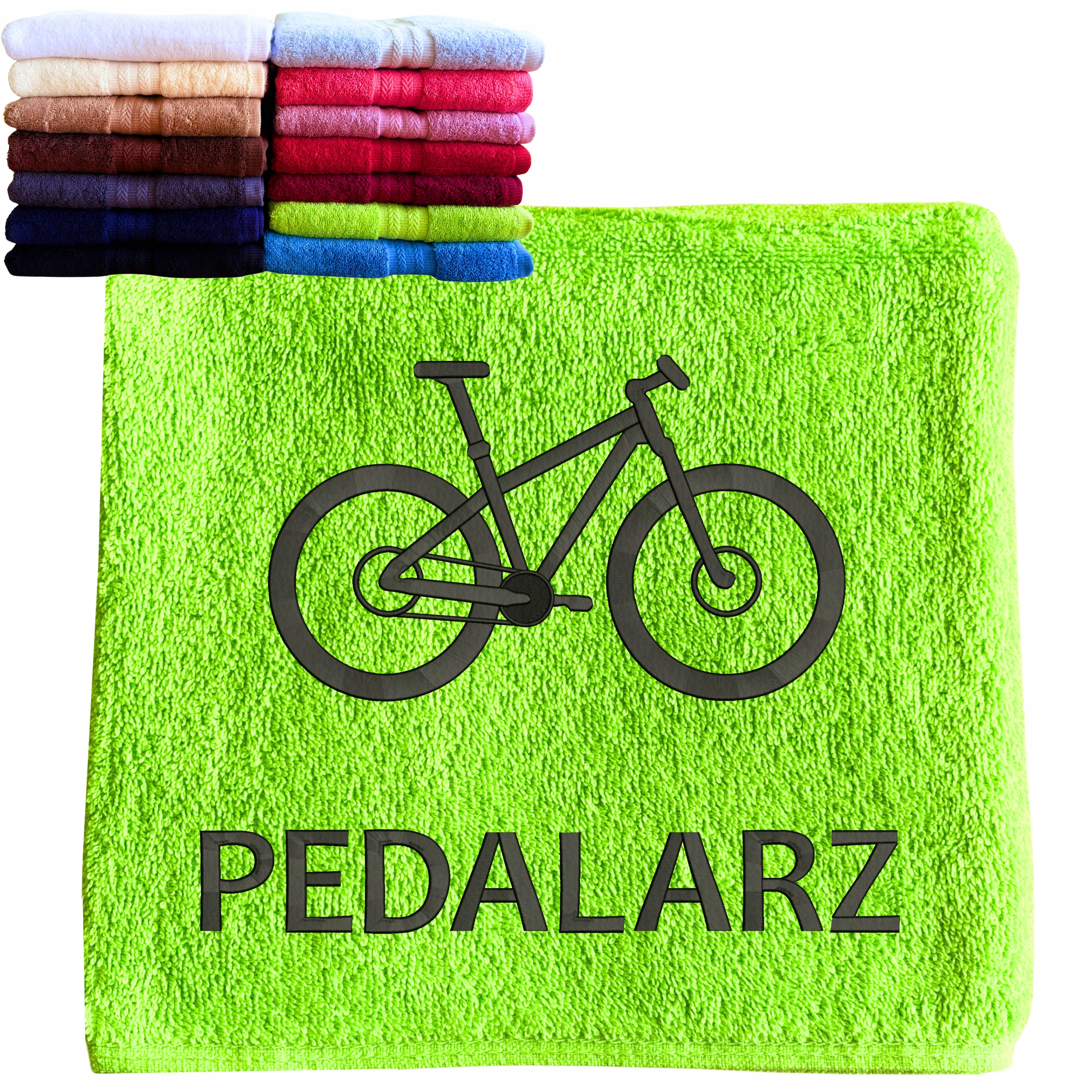 Vtipný dárek pro Cyklistu, narozeniny, svátky, Ručník S Kolem