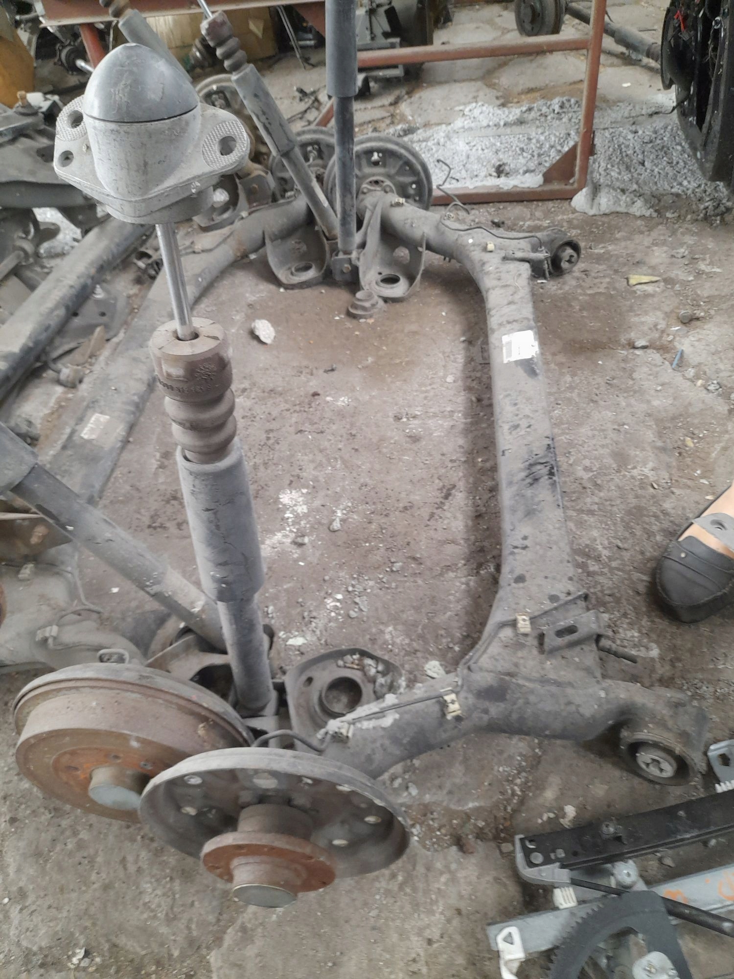 OŚ TYLNA BELKA SKODA FABIA II 2 STAN IDEALNY NR 8