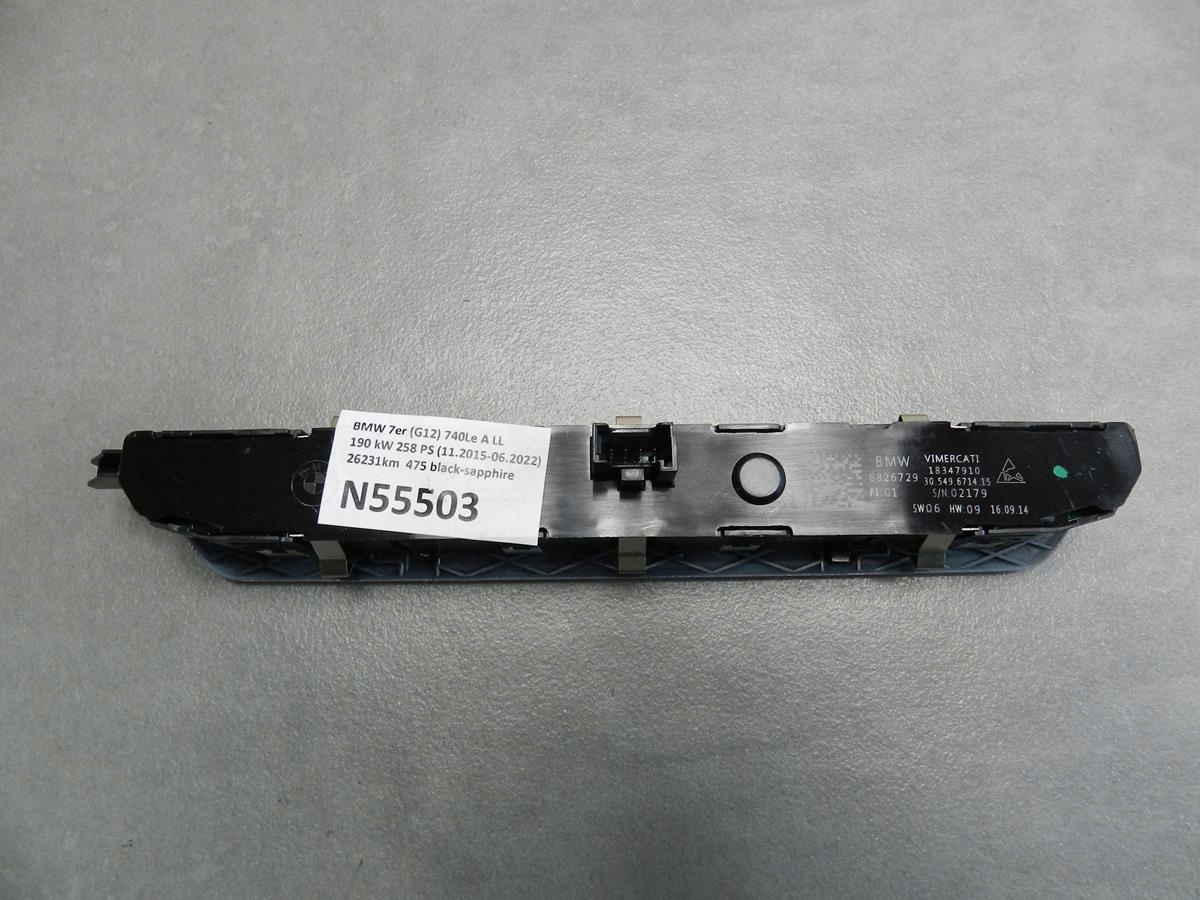 BMW 7 G12 PANEL PRZYCISKI SITZ 6826729
