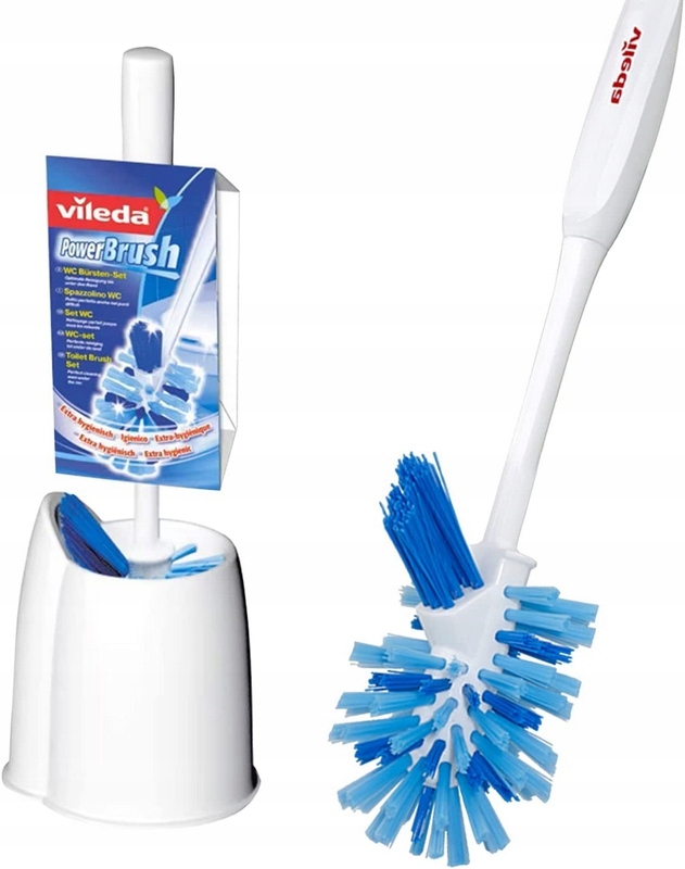 

Zestaw Wc Toaleta Powerbrush Szczotka Vileda Pro